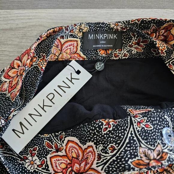 NWT MINKPINK Mehdya A-Line Mini Skirt - Picture 10 of 13